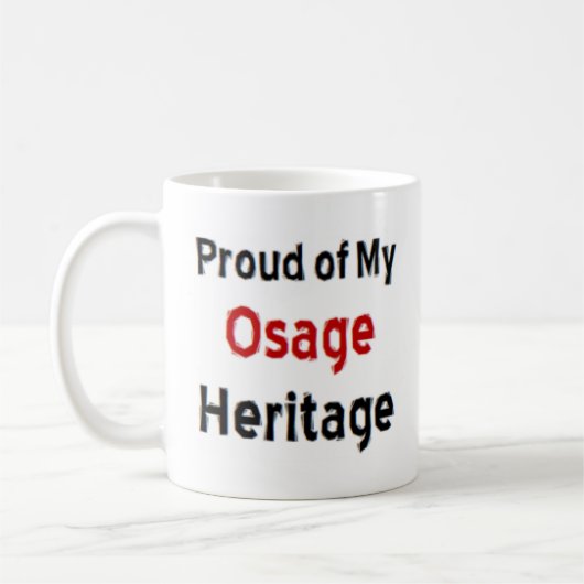 Osage Heritage koffie mok (Links)