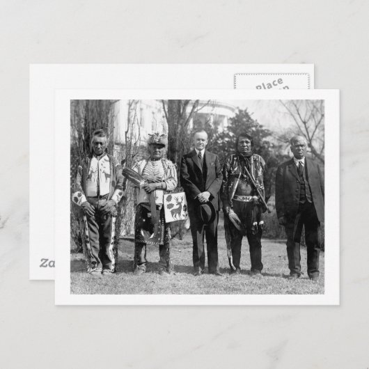 Osage Indians, 1925 Briefkaart (Voorkant / Achterkant)