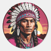 Osage Indians sticker (Voorkant)