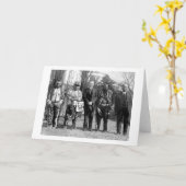 Osage Indiërs, 1925 Kaart (Gele Bloem)