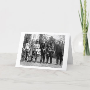 Osage Indiërs, 1925 Kaart