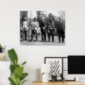 Osage-Indiërs: 1925 Poster (Thuiskantoor)