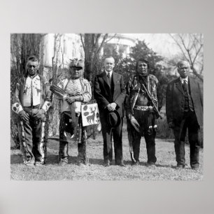 Osage-Indiërs: 1925 Poster