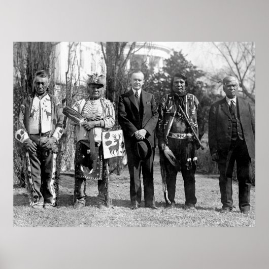 Osage-Indiërs: 1925 Poster (Voorkant)