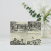 Osage, Mound en Burlington, Kansas Briefkaart (Staand voorkant)