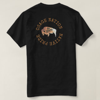 osage natie - amerikaanse indiase beweging t-shirt