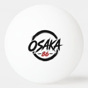 Osaka 86 Streetwear Cirkel Logo Pingpongbal