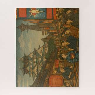 Osaka – Bustling Castle Town and Gourmet Street Legpuzzel