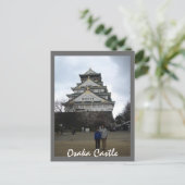 Osaka Castle Briefkaart (Staand voorkant)
