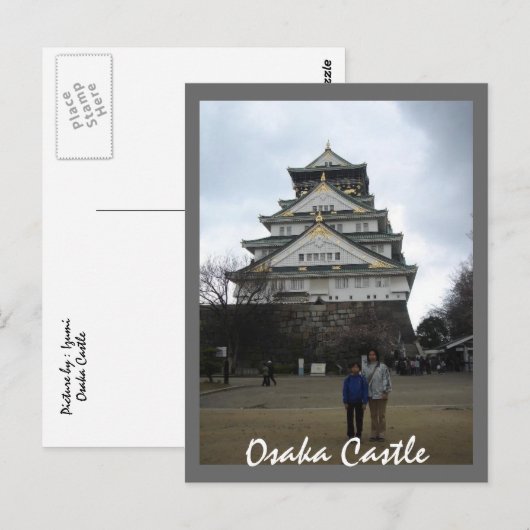 Osaka Castle Briefkaart (Voorkant / Achterkant)