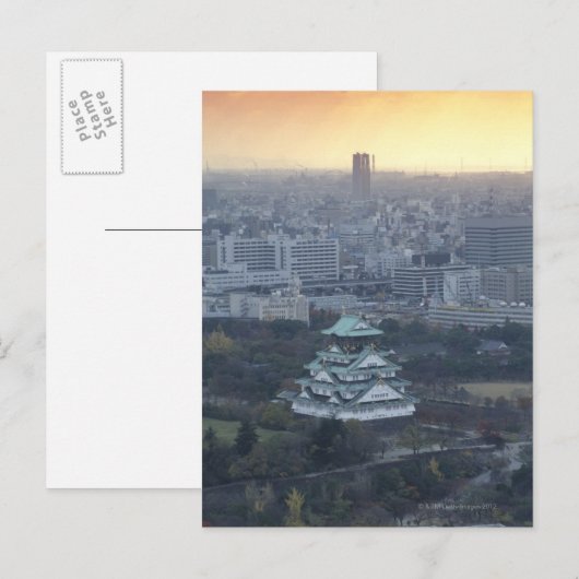Osaka Castle Briefkaart (Voorkant / Achterkant)
