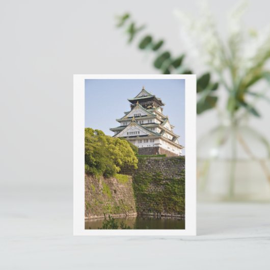 Osaka Castle Briefkaart (Staand voorkant)