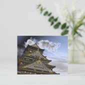 Osaka Castle (Dark ver.) ポストカード Briefkaart (Staand voorkant)