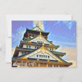 Osaka Castle: Flat Card (Voorkant)
