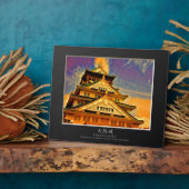 Osaka Castle Fotoplaat (Zijkant)