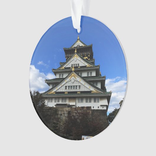 Osaka Castle, Japan #1 Ornament (voorkant)