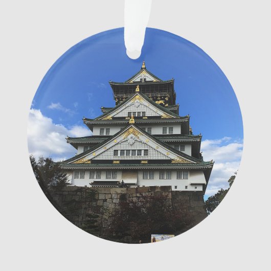 Osaka Castle, Japan #1 Ornament (voorkant)
