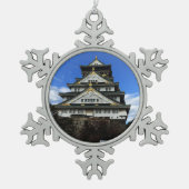 Osaka Castle, Japan #1 Snowflake Ornament (Voorkant)