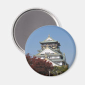 Osaka Castle Magneet (Voorkant / Achterkant)