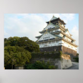 Osaka Castle Poster (Voorkant)