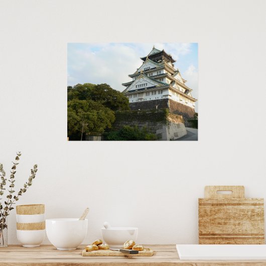 Osaka Castle Poster (Keuken)