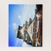 Osaka Castle:puzzle in Jigzaag Legpuzzel (Verticaal)