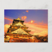 Osaka Castle (Sunset ver.) [Briefkaart] Briefkaart (Voorkant)