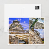 Osaka Castle (Various scenes ver.) [Postcard] Briefkaart (Voorkant / Achterkant)