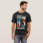 Osaka Japan 83 Ocean North West Pacific T-shirt (Voorkant volledig)