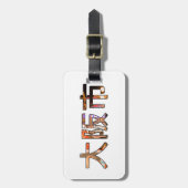 Osaka Japan Bagagelabel (Voorkant verticaal)