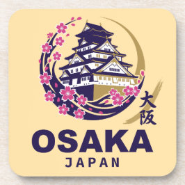 Osaka Japan Cherry Blossoms Bier Onderzetter