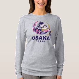 Osaka Japan Cherry Blossoms T-shirt