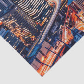 Osaka Japan cityscape photograph Tissuepapier (Detail)