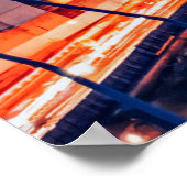 Osaka, Japan cityscape Poster (Hoek)