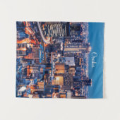 Osaka, Japan cityscape Wandkleed (Voorkant (horizontaal))