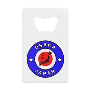 Osaka Japan Creditkaart Flessenopener