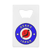 Osaka Japan Creditkaart Flessenopener (Achterkant)