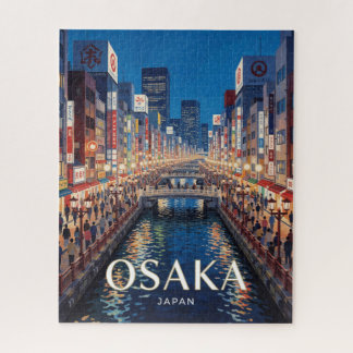 Osaka Japan Dotonbori City Travel Legpuzzel