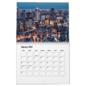 Osaka-Japan kalender (Feb 2027)