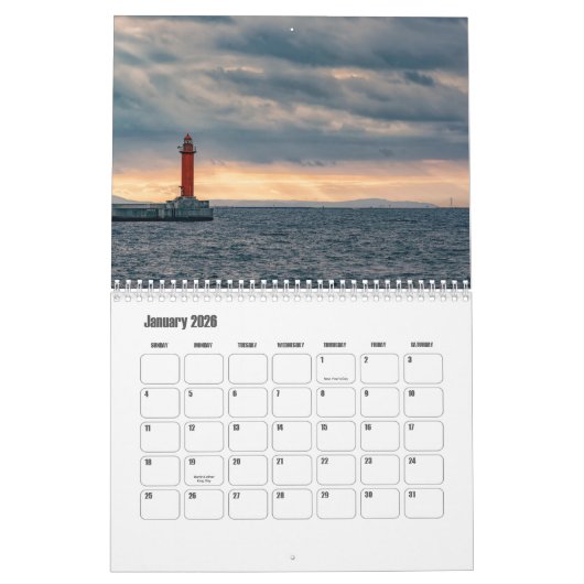 Osaka-Japan kalender (Jan 2026)