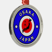 Osaka Japan Metalen Ornament (Rechts)