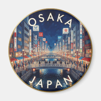 Osaka Japan Nightlife Travel Magneet