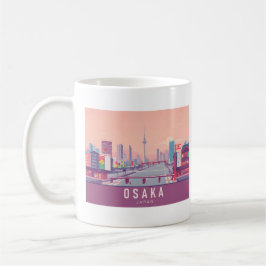 Osaka Japan Pastel Travel Design Koffiemok