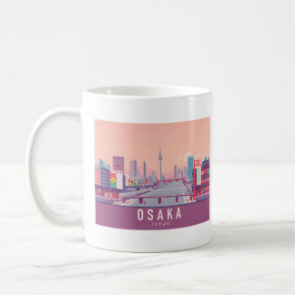 Osaka Japan Pastel Travel Design Koffiemok