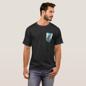 Osaka Japan Reisposter T-shirt (Voorkant volledig)