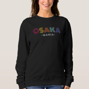 Osaka Japan Retro Stijl Esthetiek Osaka Mania Merk Trui
