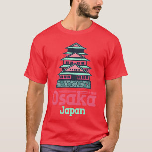 Osaka Japan Stad Vintage retro T-shirt