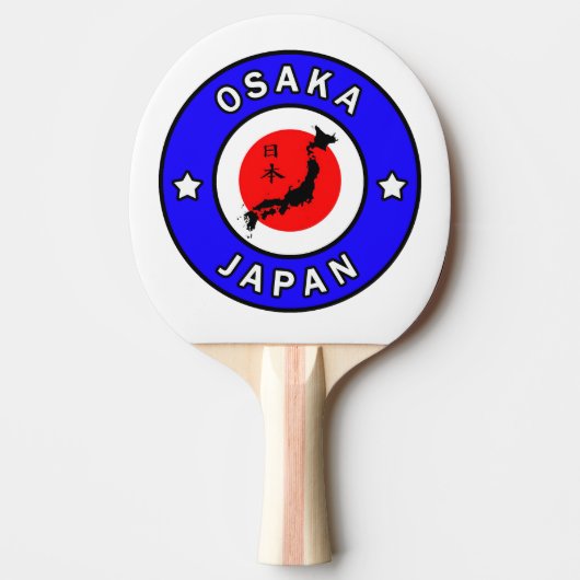Osaka Japan Tafeltennisbatje (Voorkant)