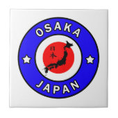 Osaka Japan Tegeltje (Voorkant)