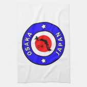 Osaka Japan Theedoek (Verticaal)